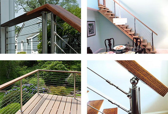 Cable Railing System 4 Ways